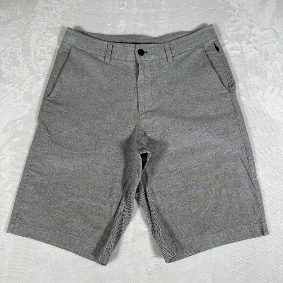 lululemon athletica Other - Lululemon Men Bermuda Shorts Slash Pockets Stretch 11 in Inseam Gray Size 30